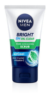 Nivea Men Scrub Bright Oil Clear 100Gm - YehChez.pk